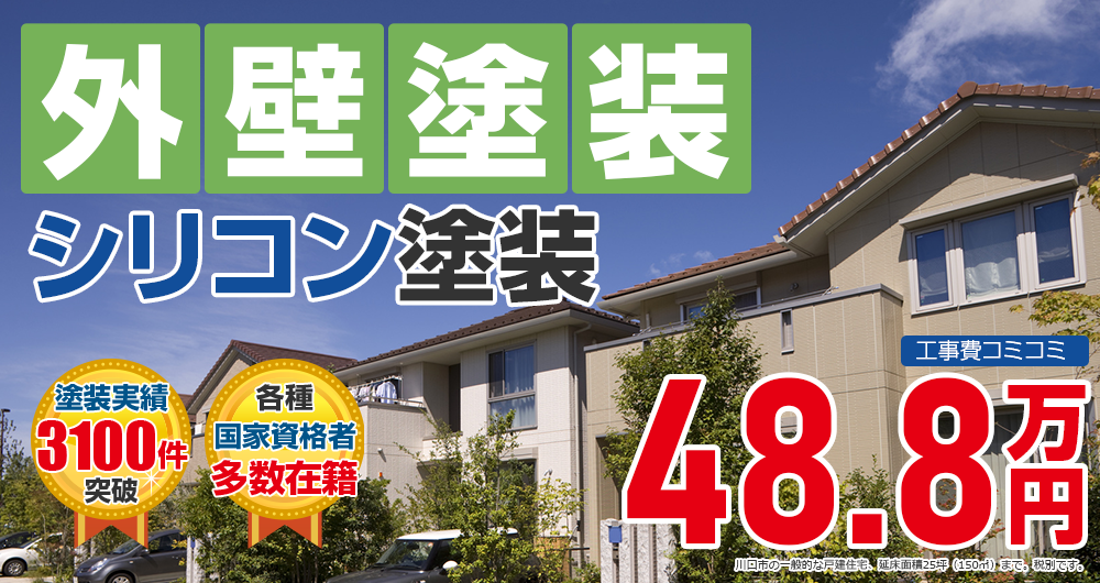 シリコンプラン塗装 488000万円
