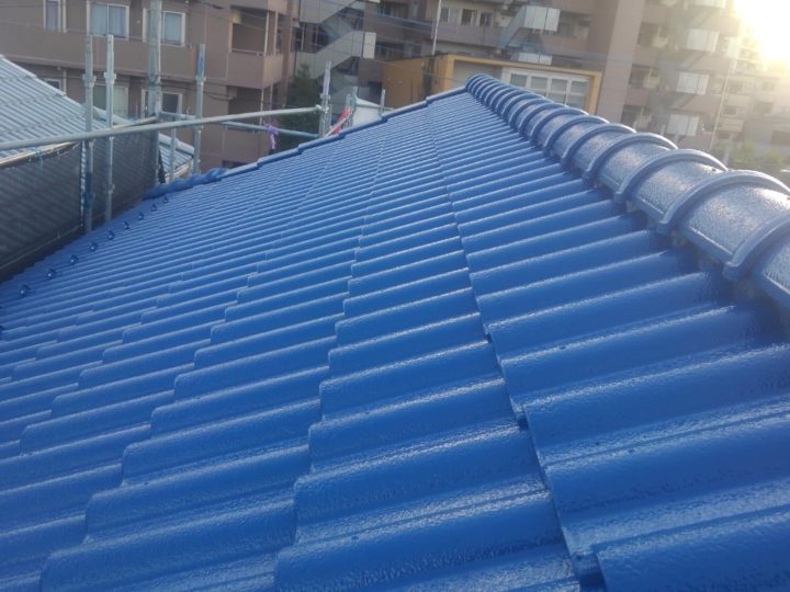 戸田市T様邸 瓦名人で屋根瓦もお任せ!