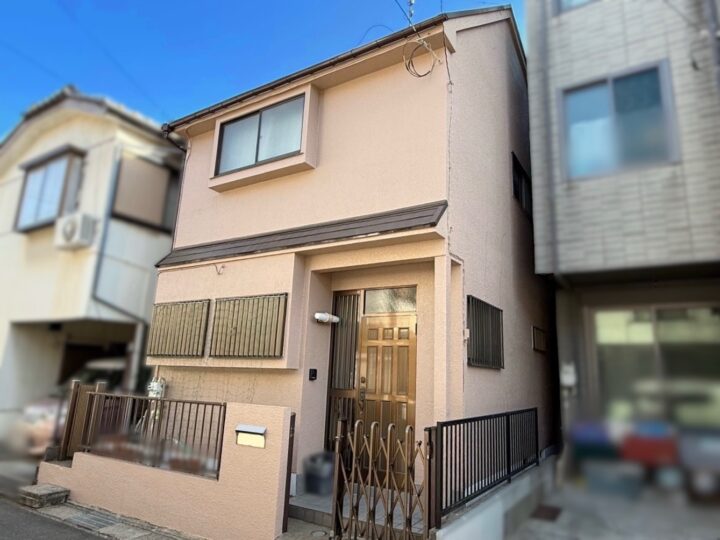 川口市　M様邸　モカ色で外観をナチュラルで洗練された印象に一新！