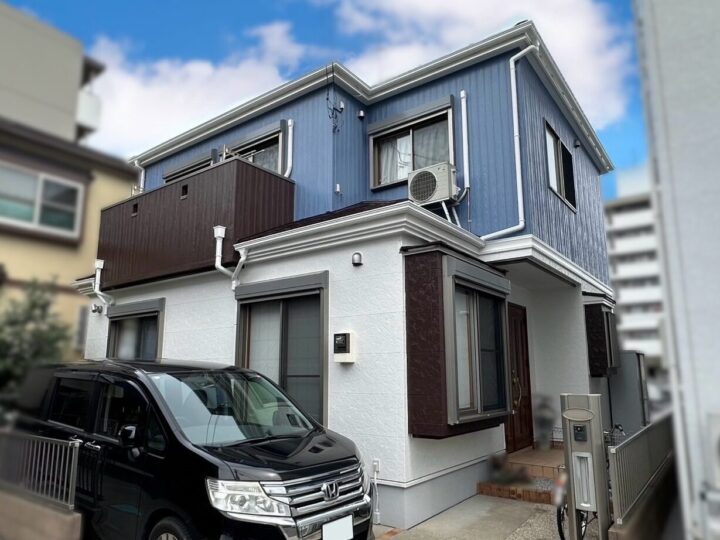 川口市　M様邸　お洒落な塗り分けでイメージチェンジ！美観も耐久性もバッチリ！