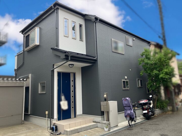 川口市　リフォーム補助金　T様邸　外壁塗装でお住まいに高級感と安心感をプラス！