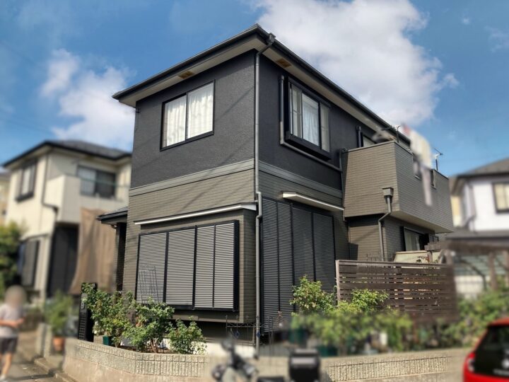 さいたま市　T様邸　やさしい印象の外観を、上質なグレー系のカラーでリフレッシュ！