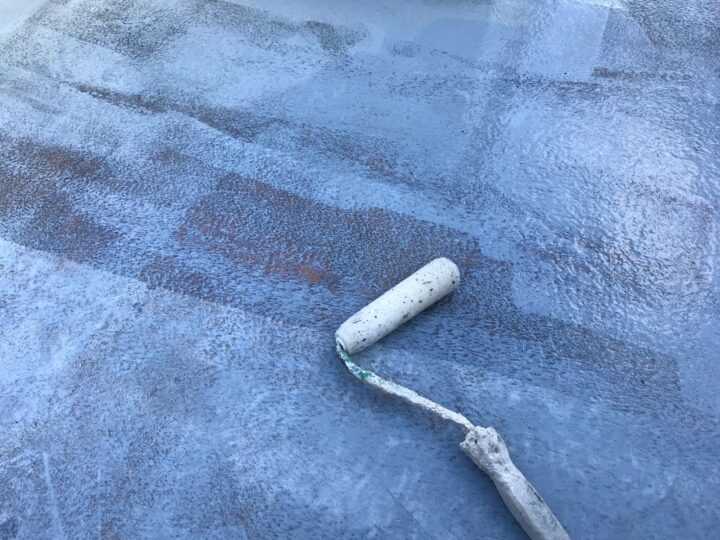 バルコニー/下塗