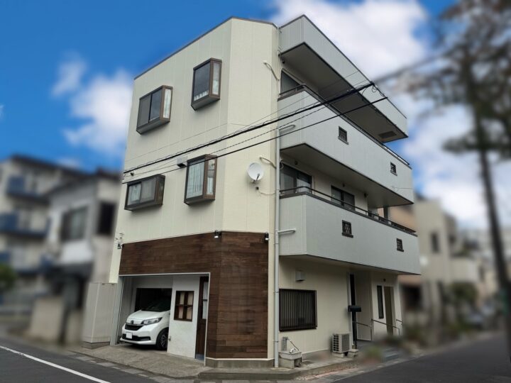 川口市　リフォーム補助金　N様邸　ホワイト系のカラーで塗装することで、パッと明るい印象に生まれ変わりました！